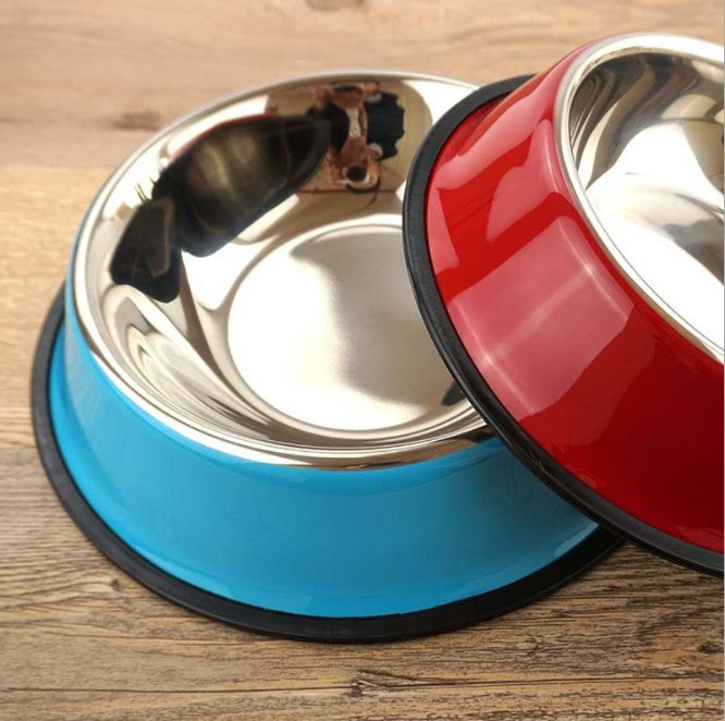 Bowl pet feeding basin