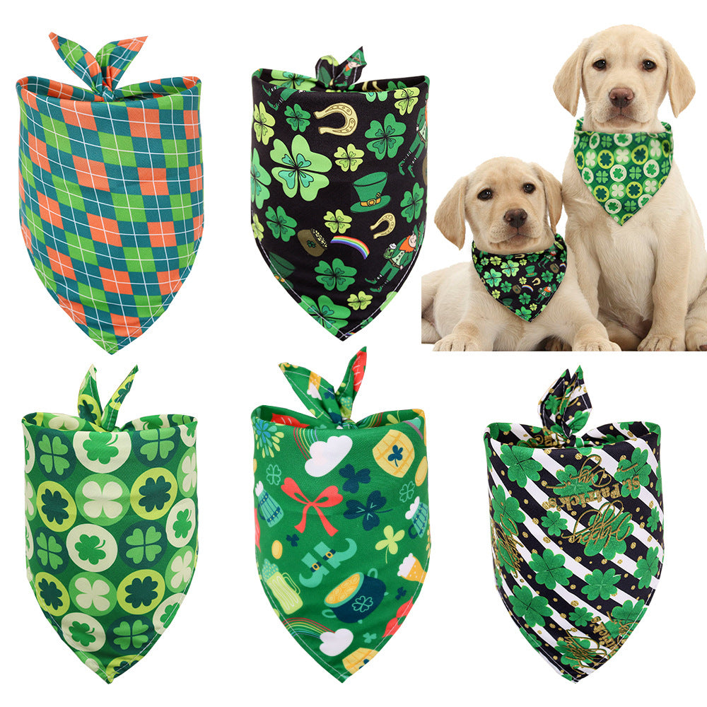 St. Patrick'S Day Pet Scarf Pet