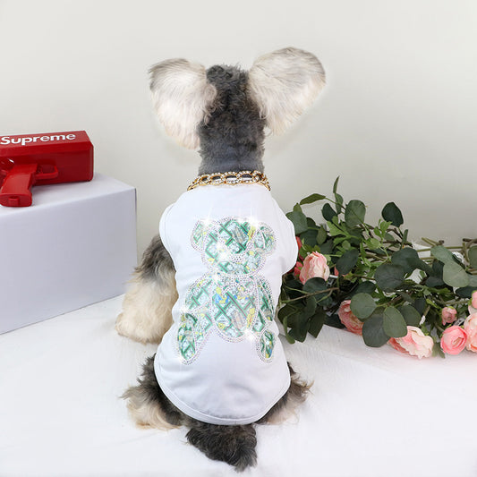 Dog Glam Sequin Vest