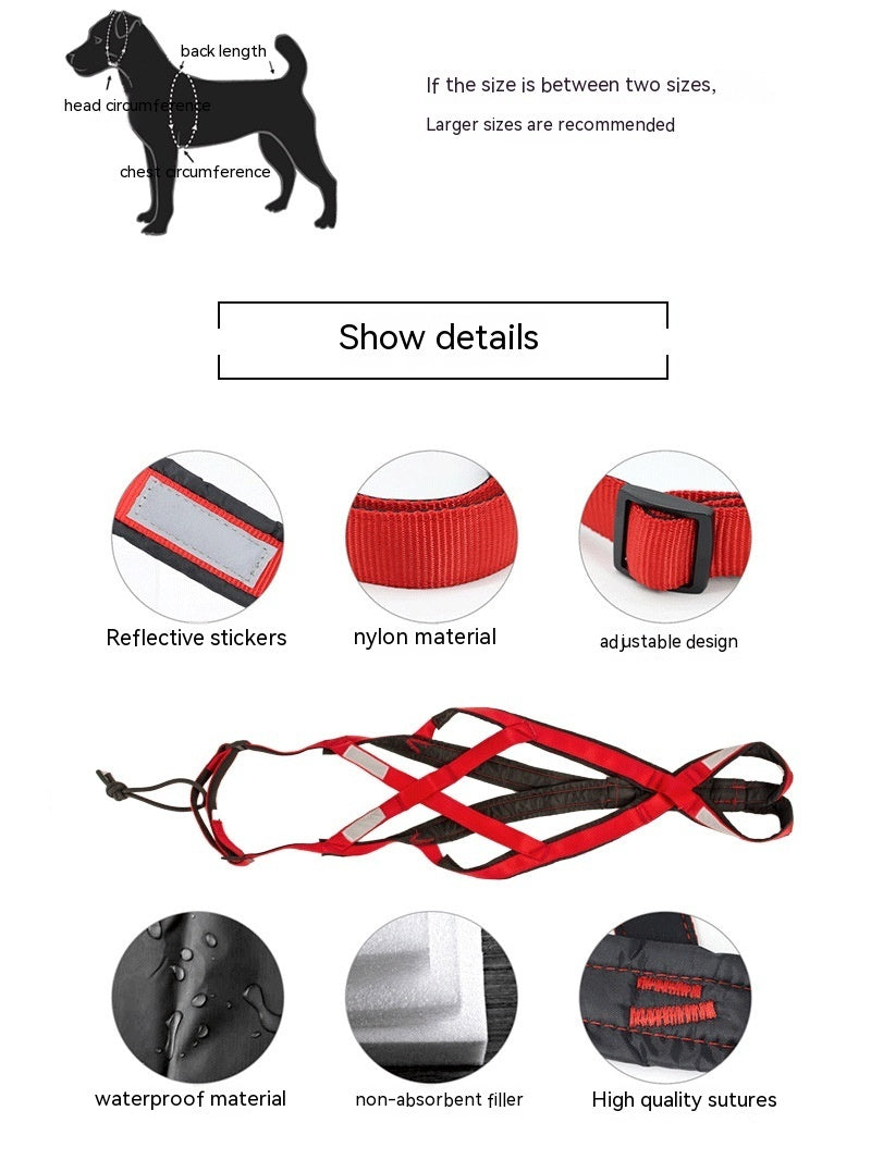 Dog Outdoor Sled Chest Strap