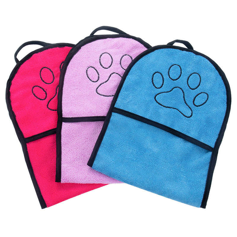 Absorbent Dog Bathrobe Microfiber Quick-Drying