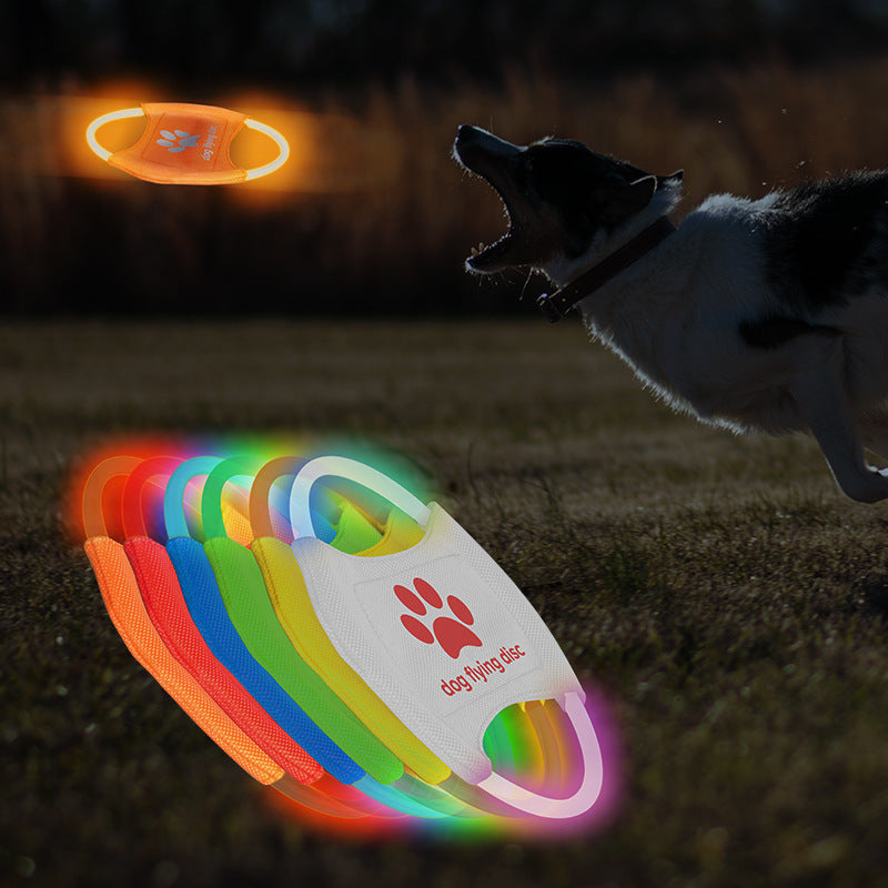 Light Glowing LED Flying Discs