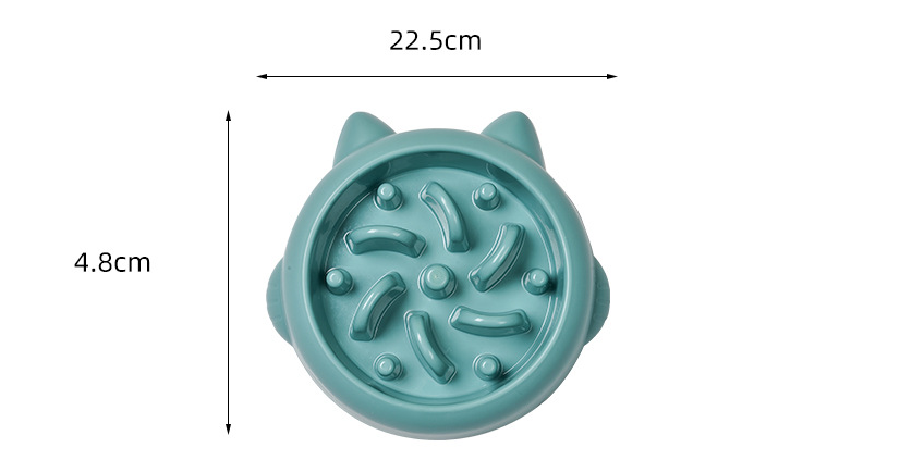 Slow Feeder Bowls Anti Choking Dish Bowl