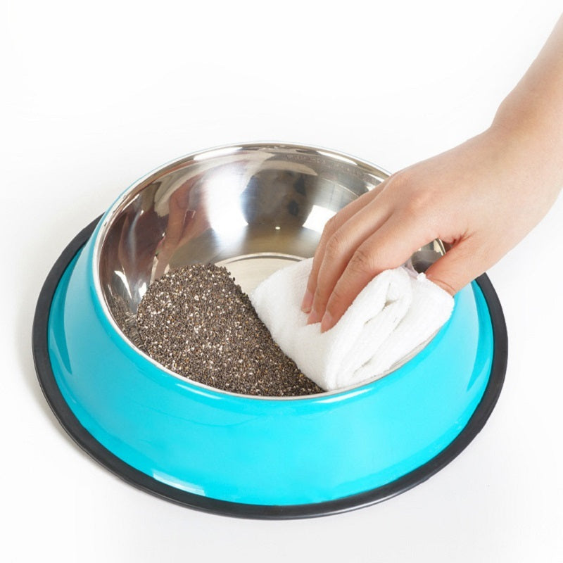 Bowl pet feeding basin