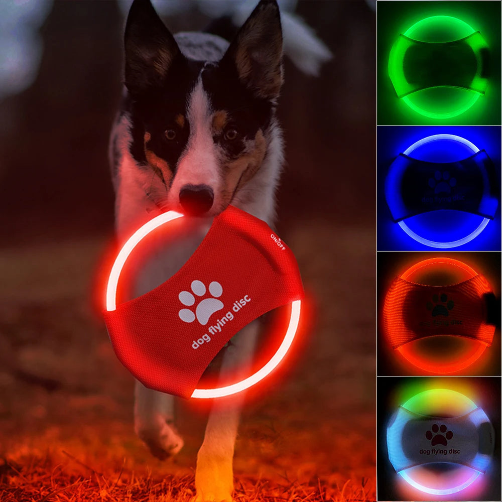 Light Glowing LED Flying Discs