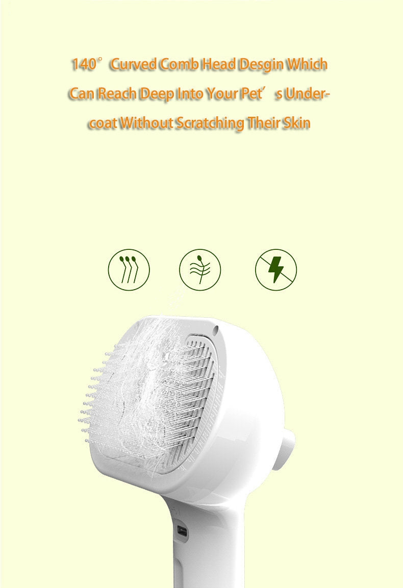 Self Cleaning Hair Remover Brush