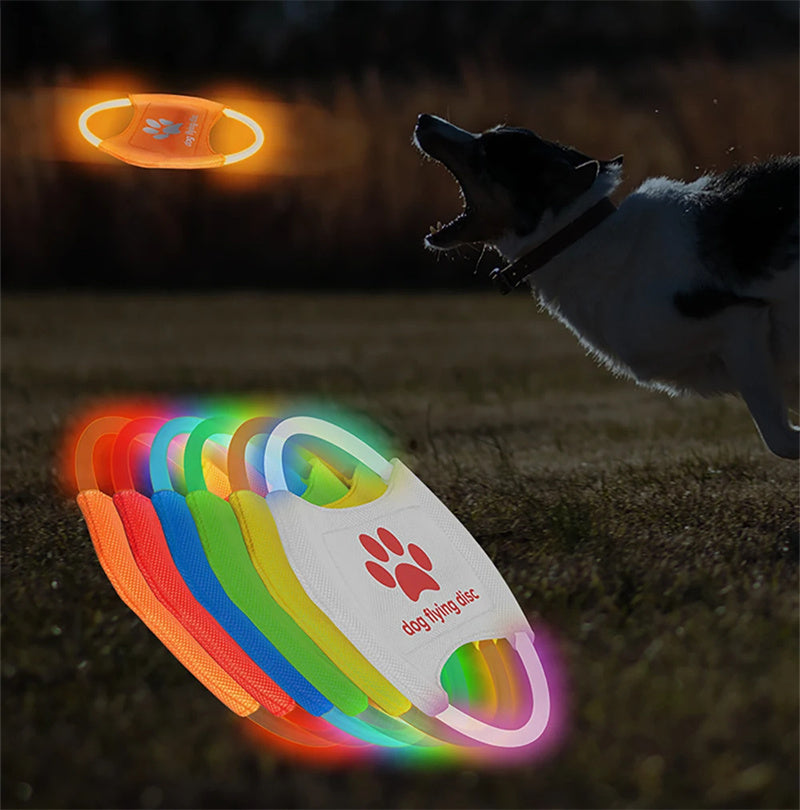 Light Glowing LED Flying Discs