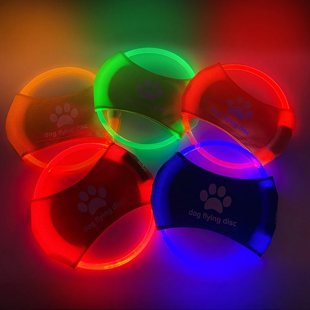 Light Glowing LED Flying Discs