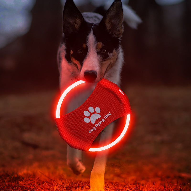 Light Glowing LED Flying Discs